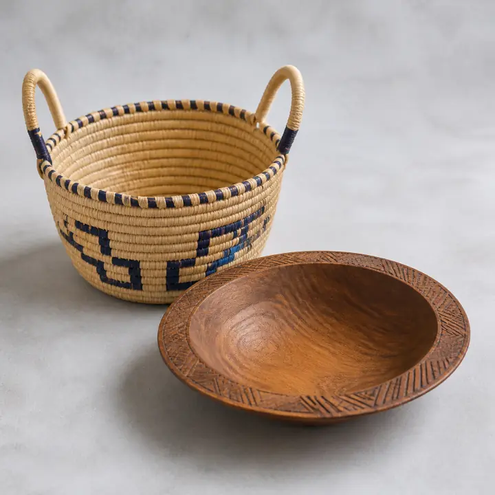 Handwoven Basket Sample